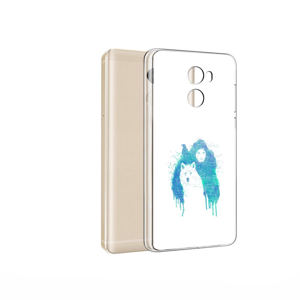 

Чехол MyPads Tocco для Xiaomi Redmi 4 Pro джон сноу (PT47305.303.323), Прозрачный, Tocco