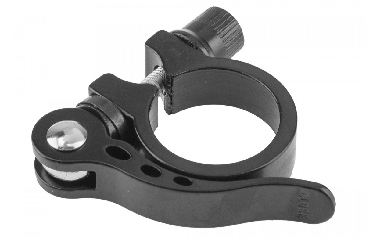 

Хомут подседельный 28,6мм с эксцентриком (черный)