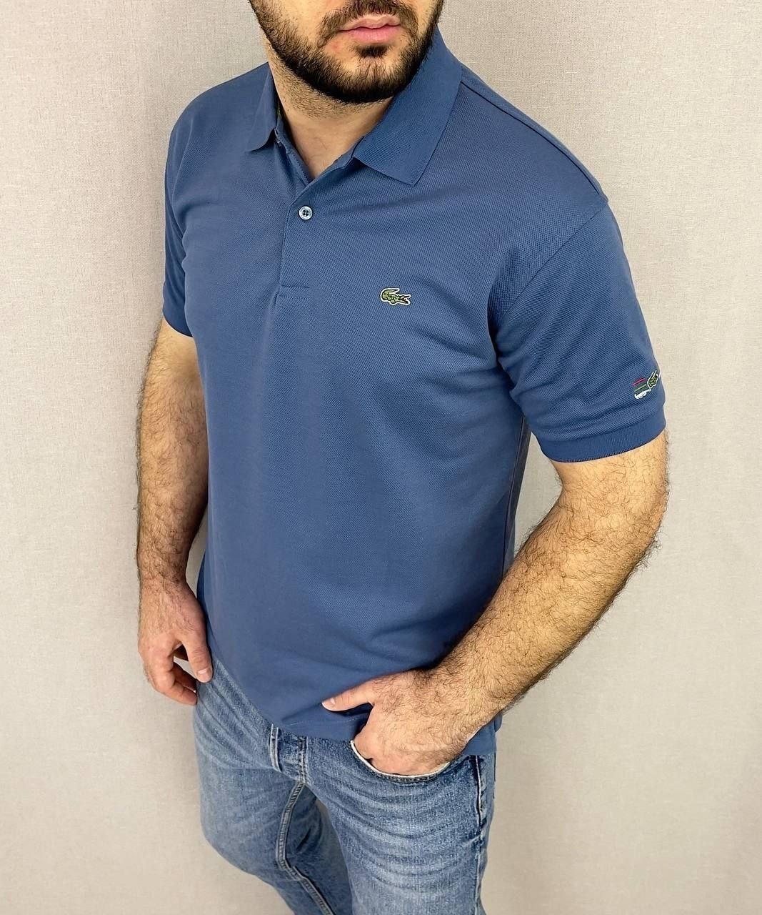 

Футболка мужская Lacoste CA-16998 синяя 56 RU, Синий, CA-16998