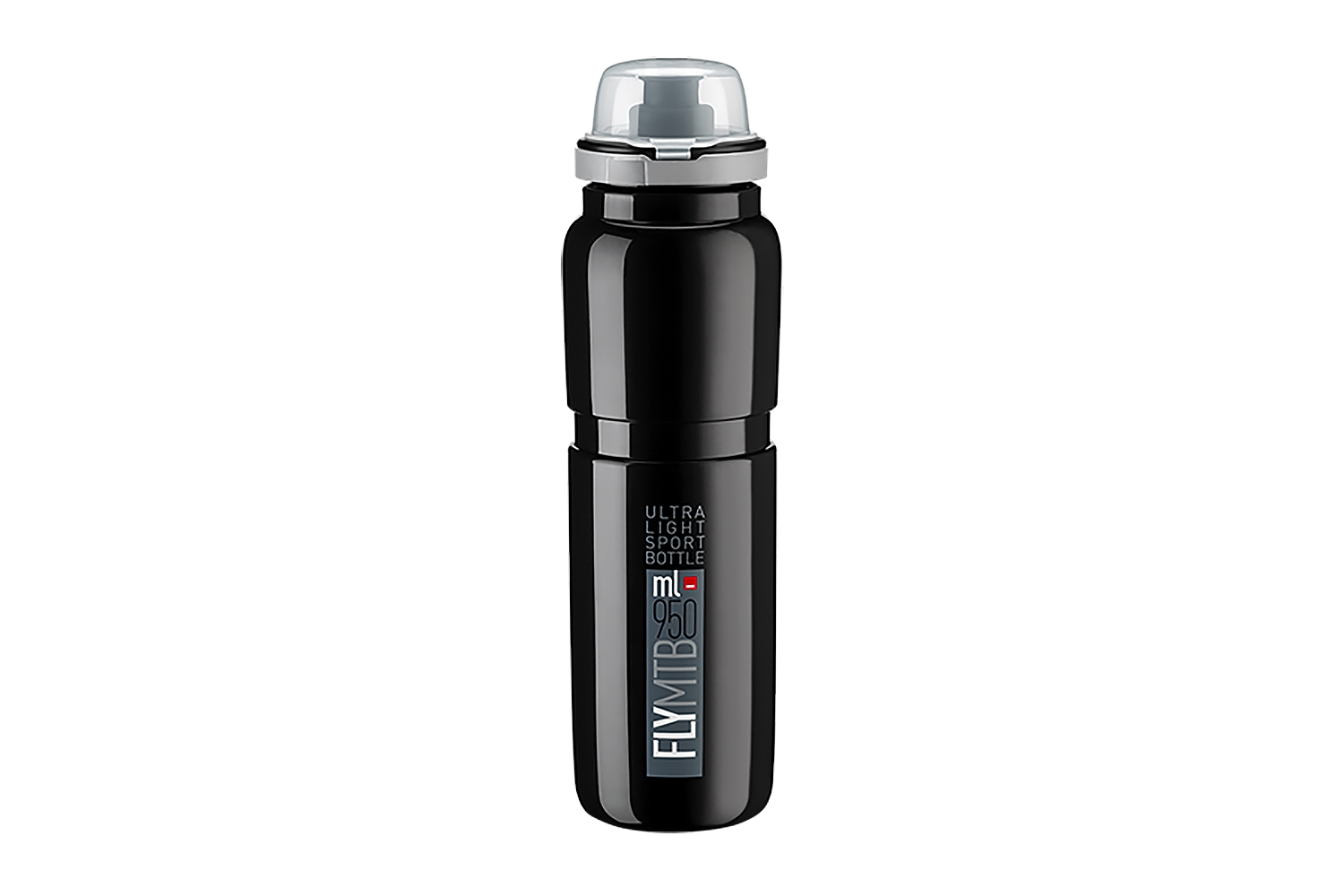 

Фляга 950 мл ELITE FlyMTB с защитой от пыли, черн., Черный, FlyMTB