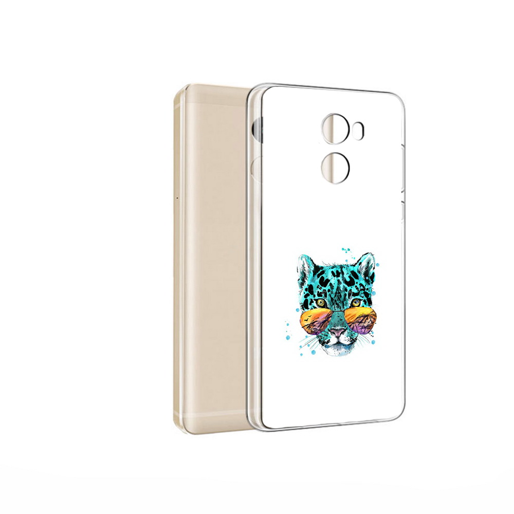 

Чехол MyPads Tocco для Xiaomi Redmi 4 Pro голубой лео (PT47305.303.294), Прозрачный, Tocco