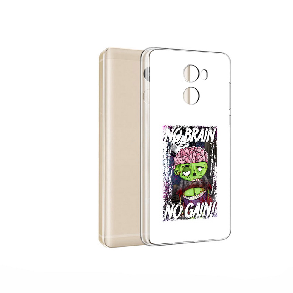 

Чехол MyPads Tocco для Xiaomi Redmi 4 Pro глупый зомби (PT47305.303.289), Прозрачный, Tocco