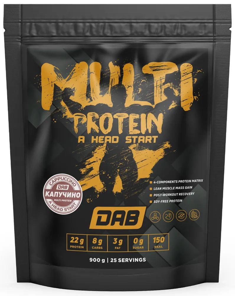 

DAB Multi protein 900 g (капучино)