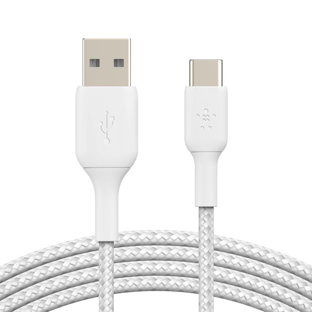 фото Кабель belkin usb-a - usb-c , 3m, белый (cab002bt3mwh)