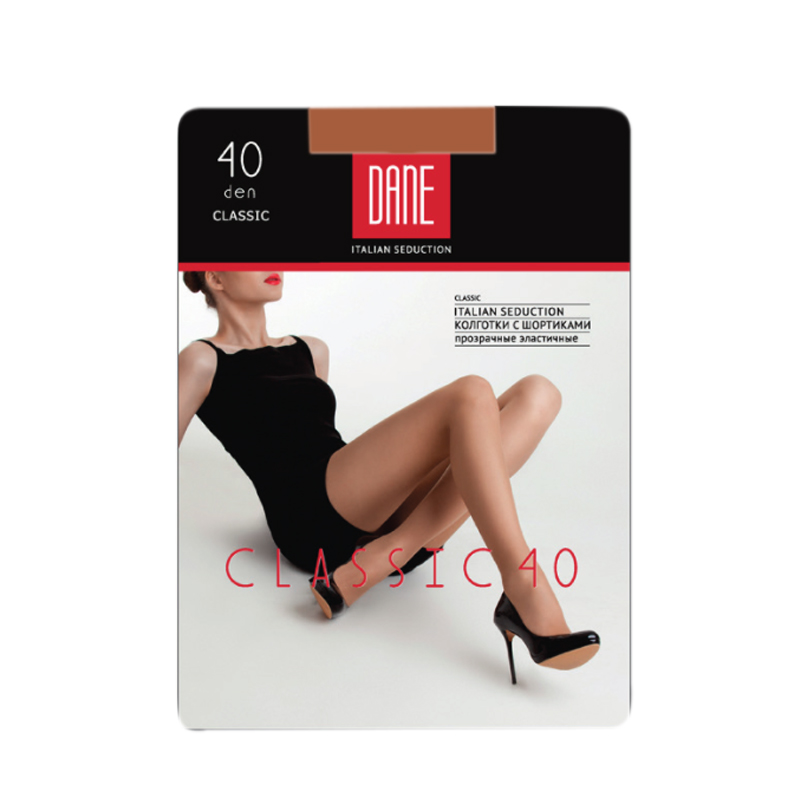 Колготки женские Dane бежевые 2