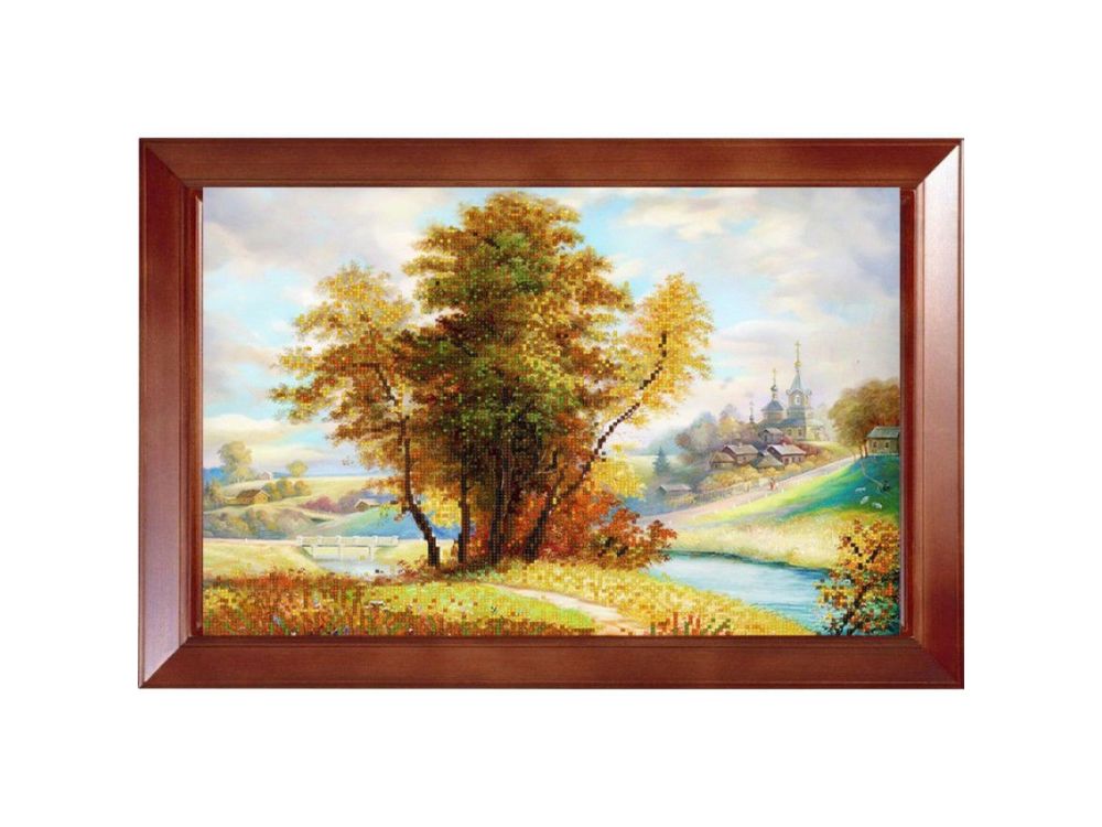 

Рисунок на ткани Просторы