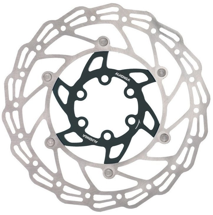 фото Тормозной диск alhonga hj-dxr1807 180мм 6 отв на алюминиевом пауке