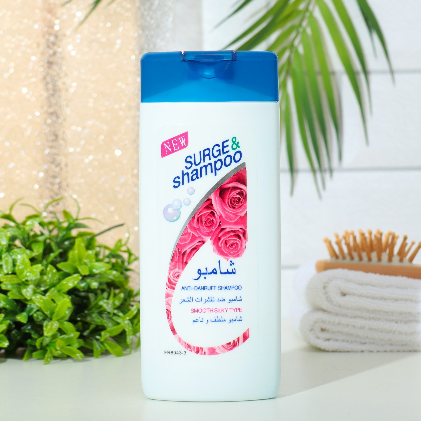 Шампунь Surge&shampoo для волос с розой 400 мл beardburys шампунь для волос против перхоти vital shampoo 1000