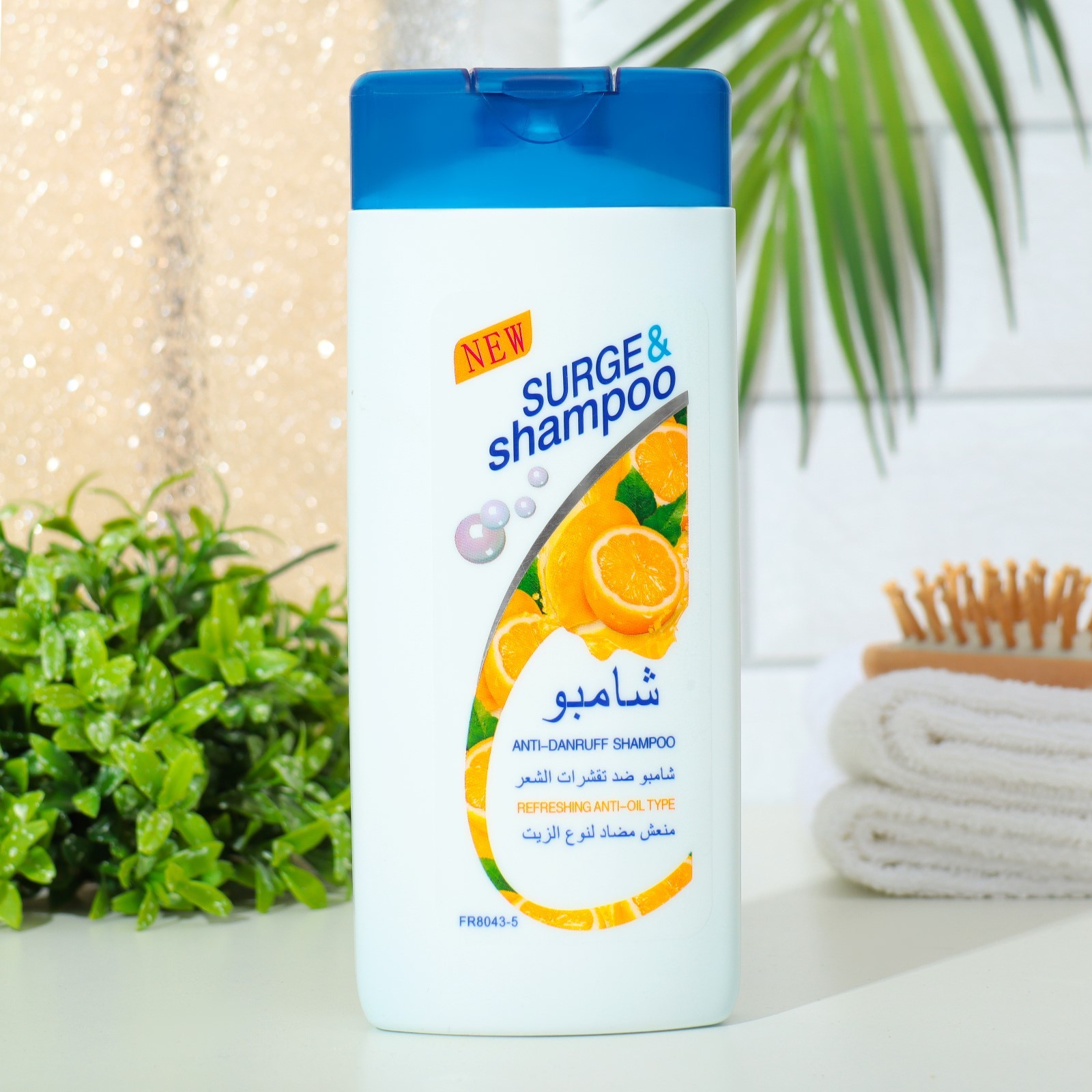Шампунь Surge&shampoo для волос с лимоном 400 мл бэби формула мишки спокойствие пастилки жевательные 60 шт