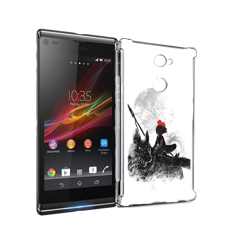 

Чехол MyPads Tocco для Sony Xperia L2 мононоке (PT99662.233.481), Прозрачный, Tocco