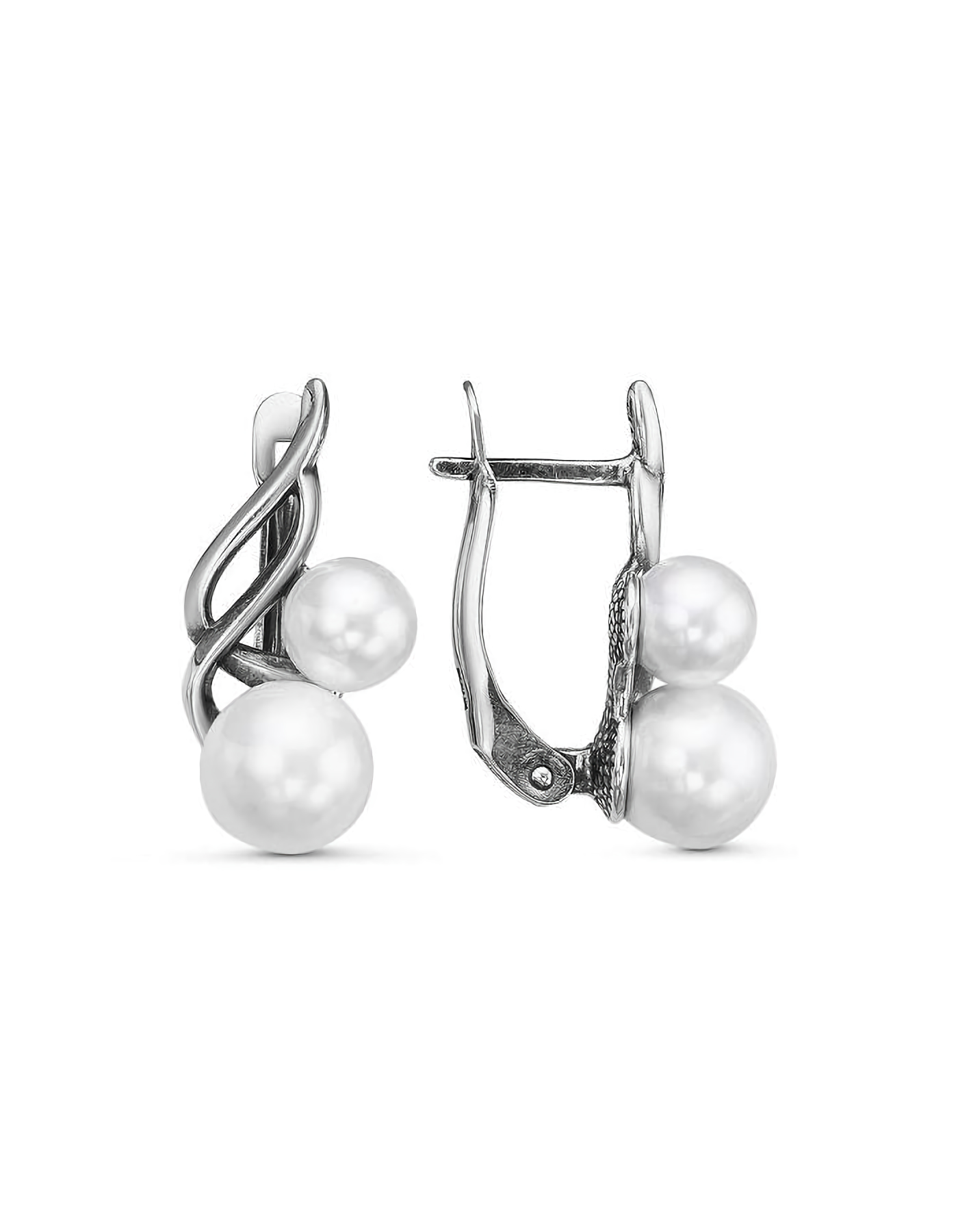 

Серьги из серебра TEO MAORI 833613068, жемчуг культивированный, 833613068