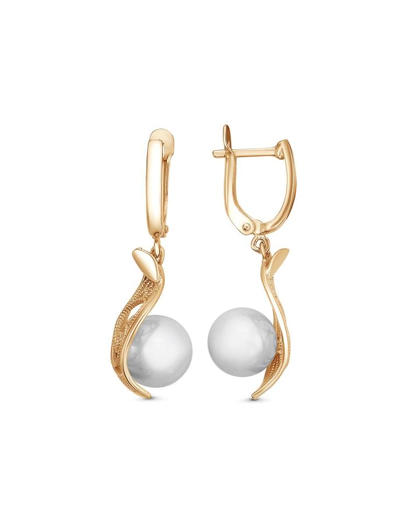 

Серьги подвески из серебра TEO MAORI 833612219, жемчуг культивированный, 833612219