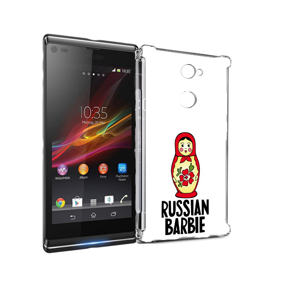 

Чехол MyPads Tocco для Sony Xperia L2 матрешка (PT99662.233.459), Прозрачный, Tocco
