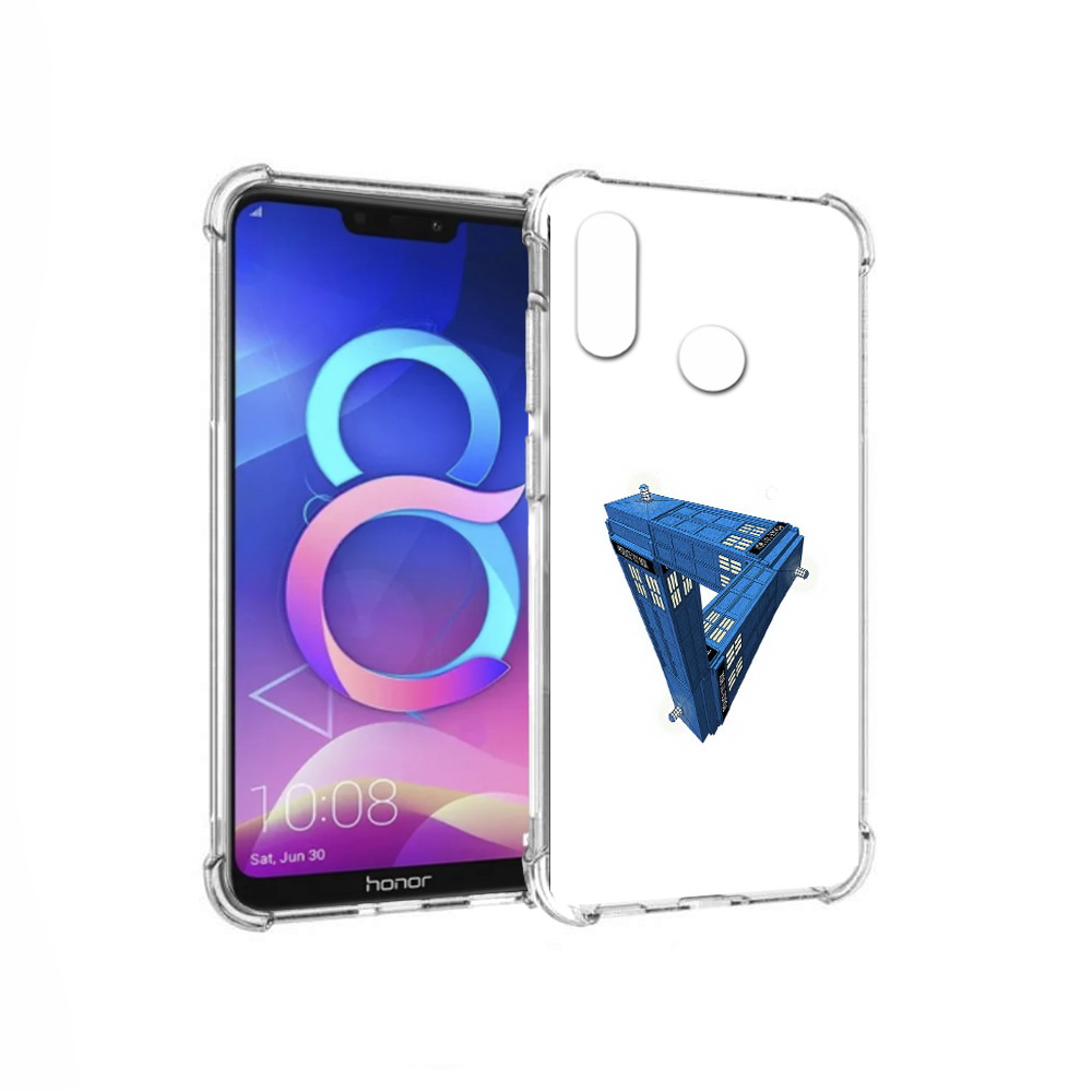 

Чехол MyPads Tocco для Honor 8C головолока абстракция (PT121522.29.291), Прозрачный, Tocco