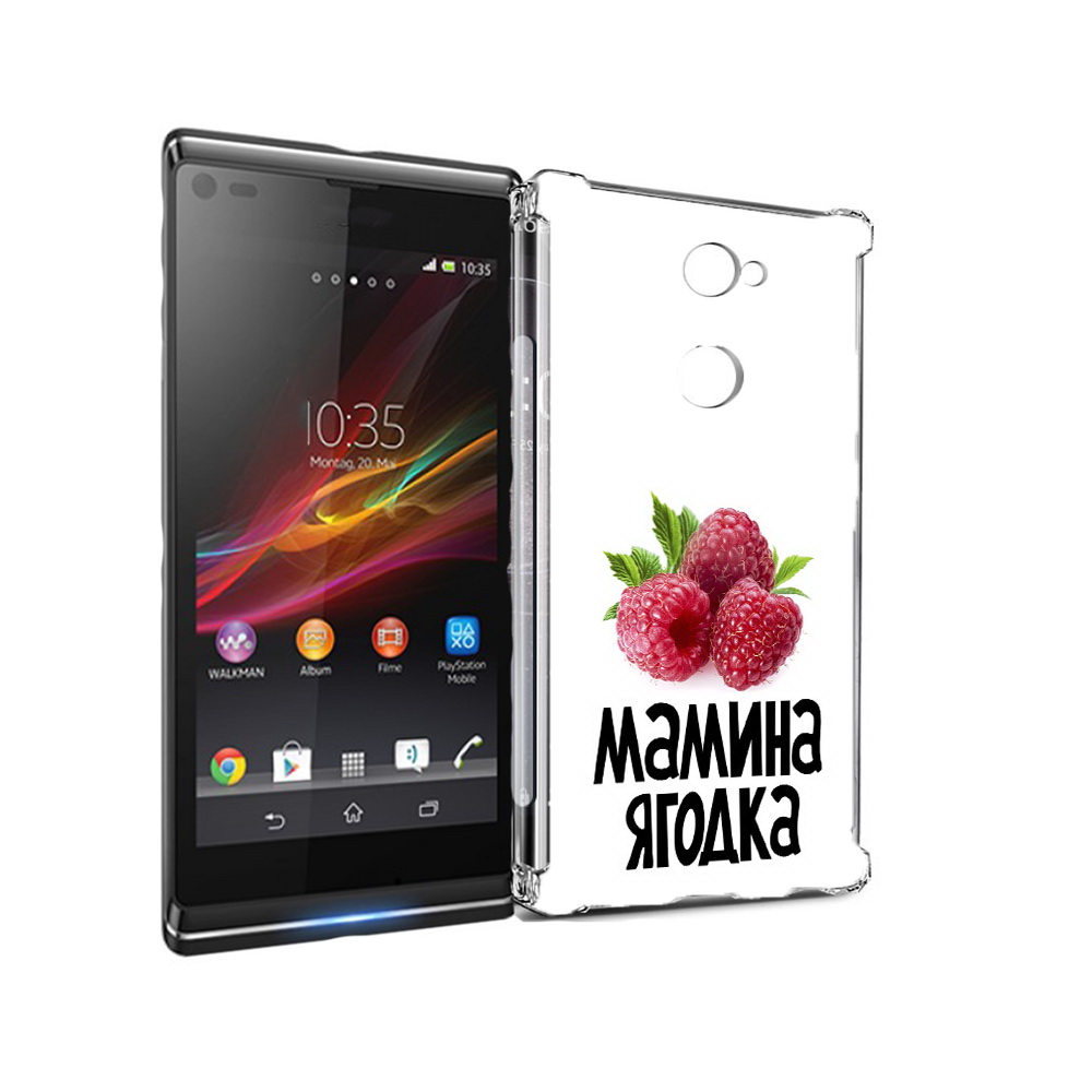 

Чехол MyPads Tocco для Sony Xperia L2 мамина ягодка (PT99662.233.456), Прозрачный, Tocco
