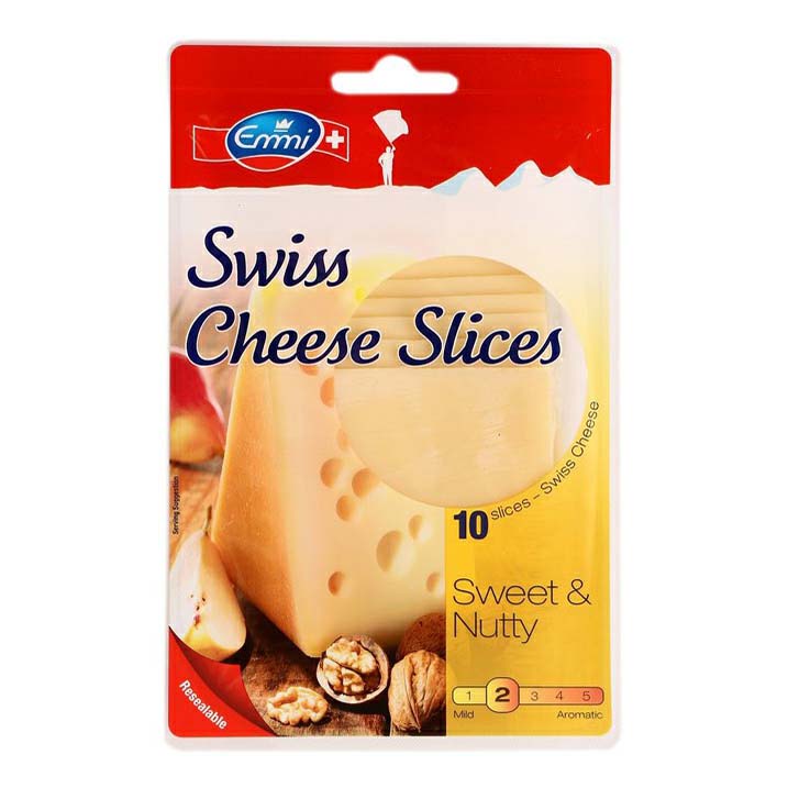 Сыр Emmi Swiss Швейцарский Чеддер 45%