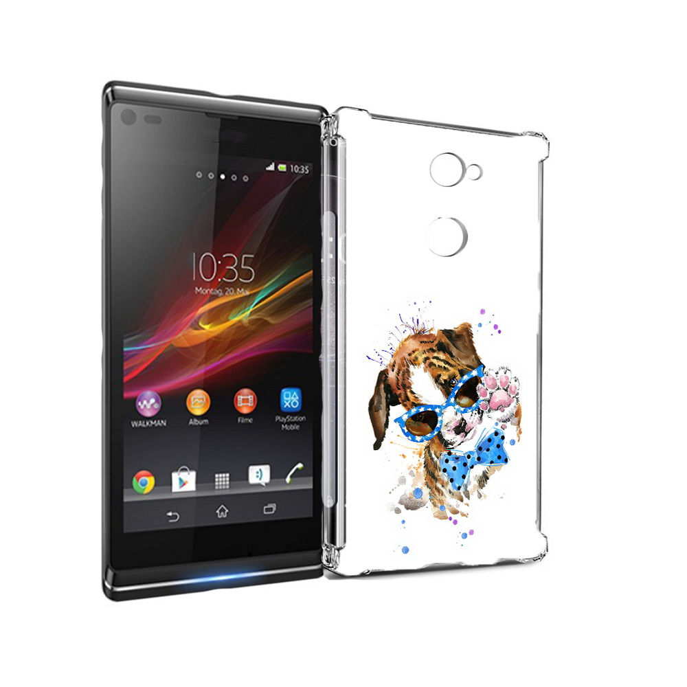 

Чехол MyPads Tocco для Sony Xperia L2 лапочка (PT99662.233.434), Прозрачный, Tocco