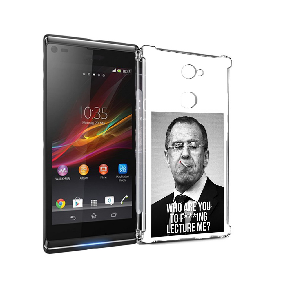 

Чехол MyPads Tocco для Sony Xperia L2 лавров (PT99662.233.433), Tocco