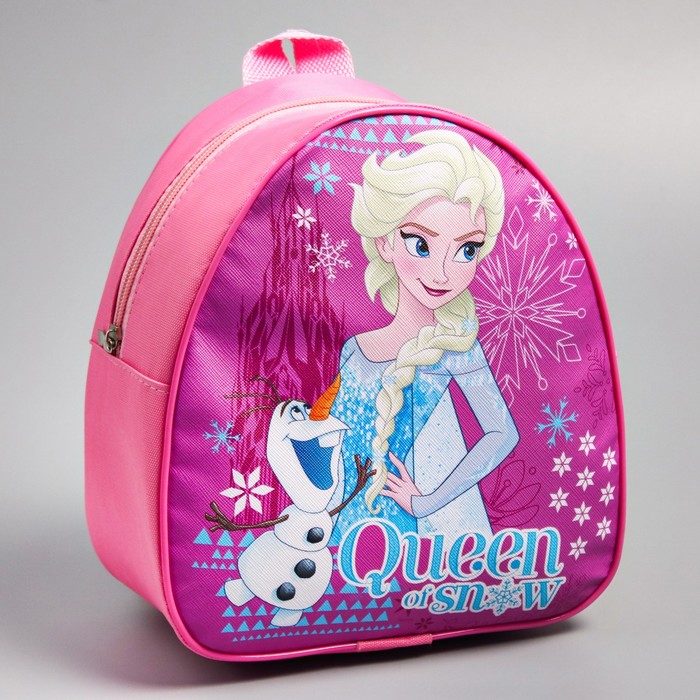 Disney Рюкзак детский кожзам «Queen of snow», Холодное сердце, 21 х 25 см