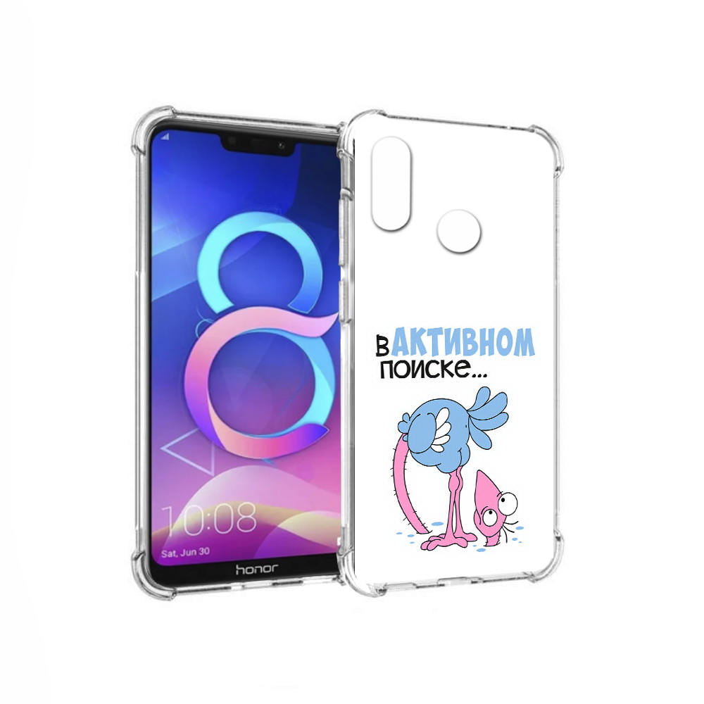 

Чехол MyPads Tocco для Honor 8C в активном поиске (PT121522.29.255), Прозрачный, Tocco