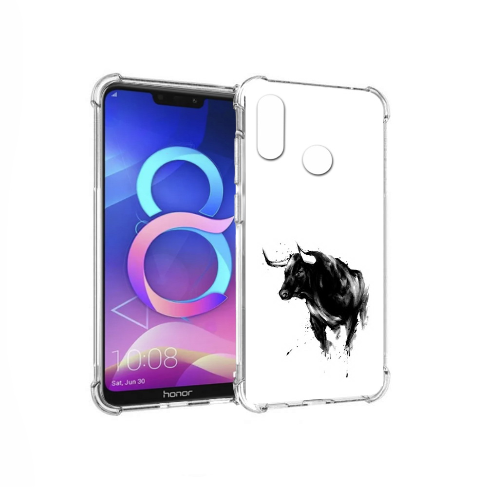 

Чехол MyPads Tocco для Honor 8C бык (PT121522.29.254), Прозрачный, Tocco