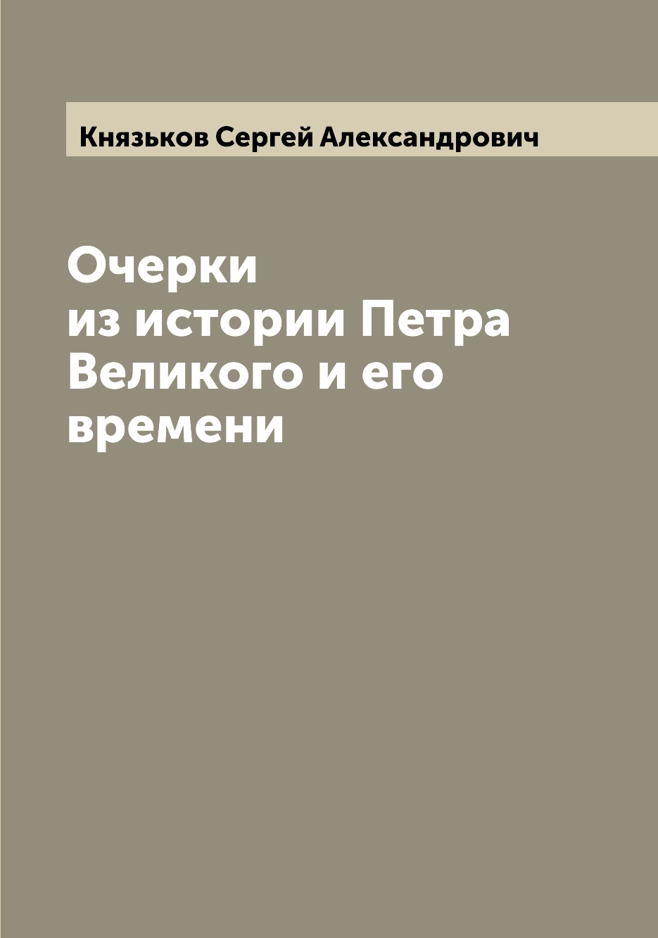 

Книга Очерки из истории Петра Великого и его времени