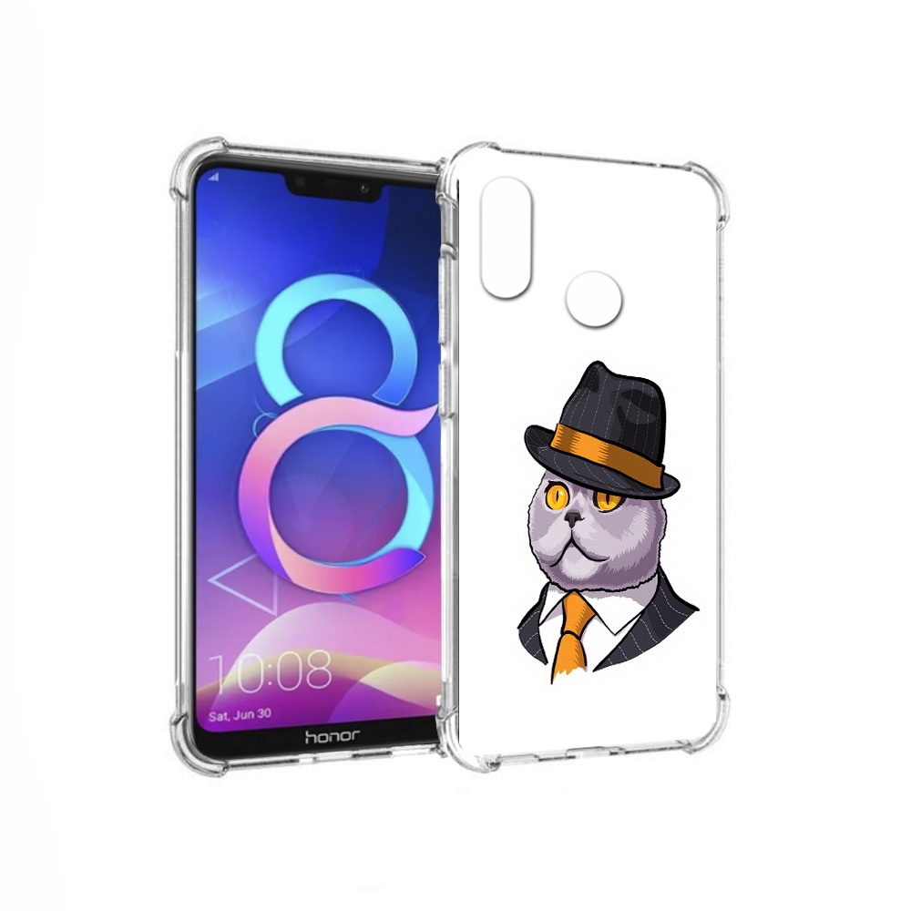 

Чехол MyPads Tocco для Honor 8C британец (PT121522.29.247), Прозрачный, Tocco
