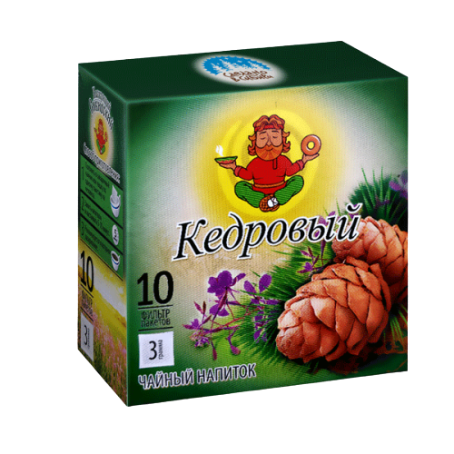 

Травяной чай Иван ДА Иван-чай кедровый в пакетиках 3 г х 10 шт