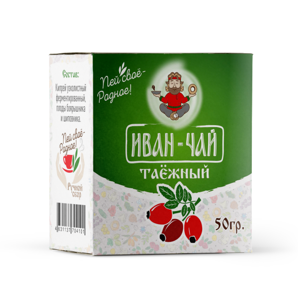 Напиток чайный Иван-Чай таежный 50 г 437₽