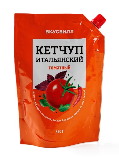 

Кетчуп ВкусВилл Итальянский 350 г