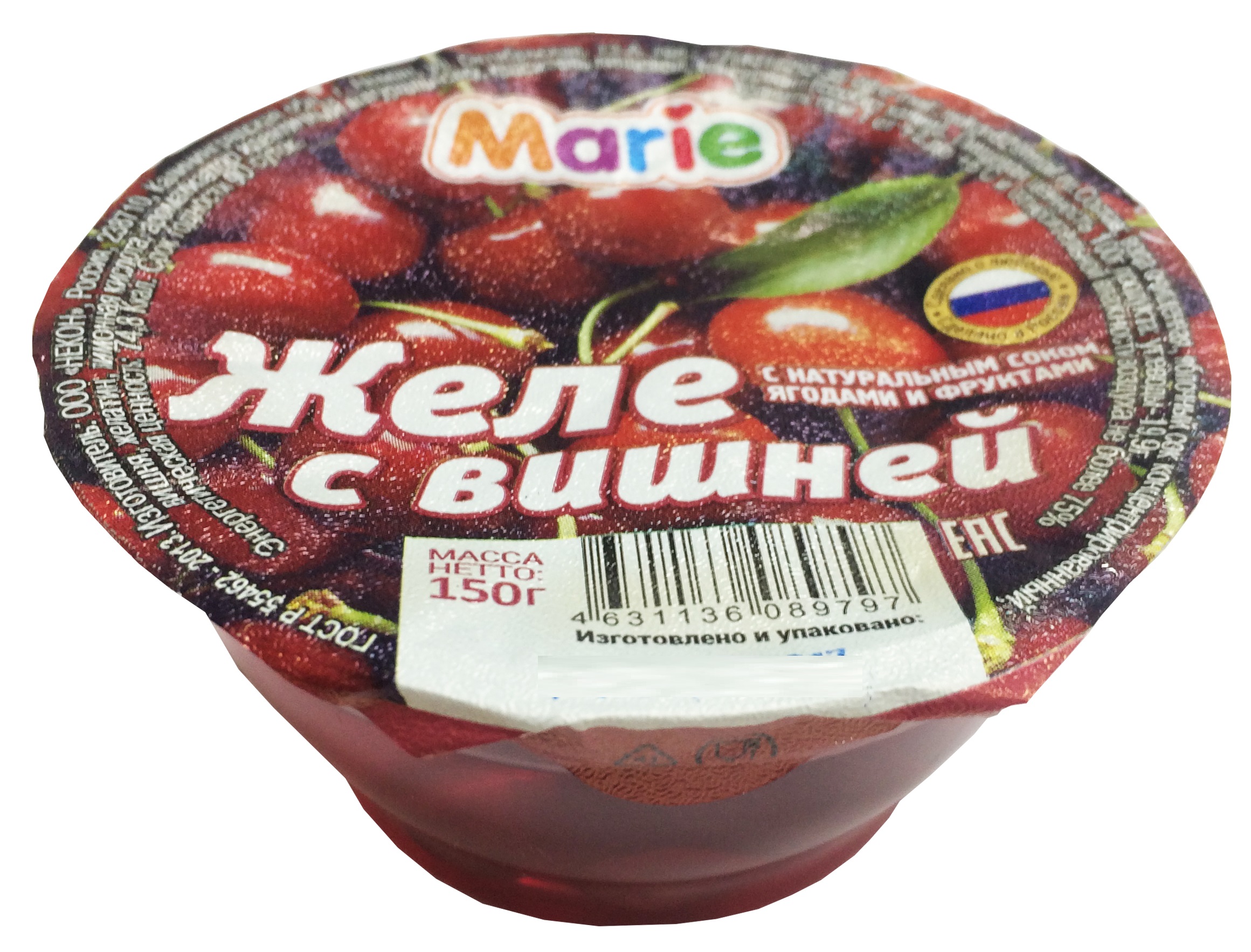 

Желе c вишней 150 г