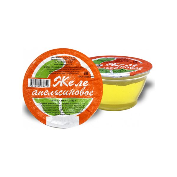 

Желе Апельсиновое 150 г