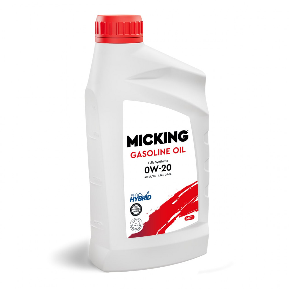 Моторное масло Micking синтетическое Gasoline MG1 0W20 SP/GF-6 1л