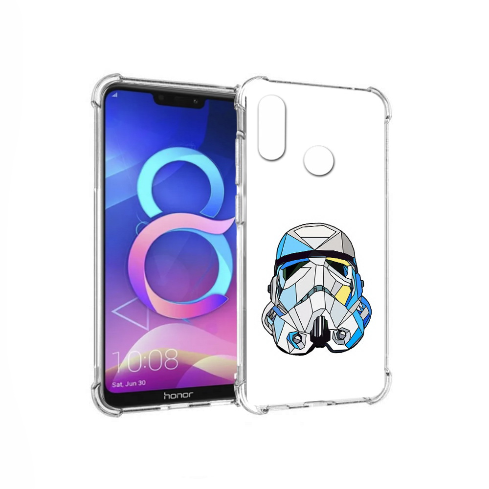 

Чехол MyPads Tocco для Honor 8C star wars дарт вейдер (PT121522.29.22), Прозрачный, Tocco