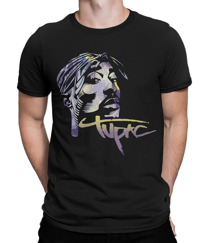 

Футболка мужская Dream Shirts Тупак Шакур 556018222 черная L, Тупак Шакур 556018222