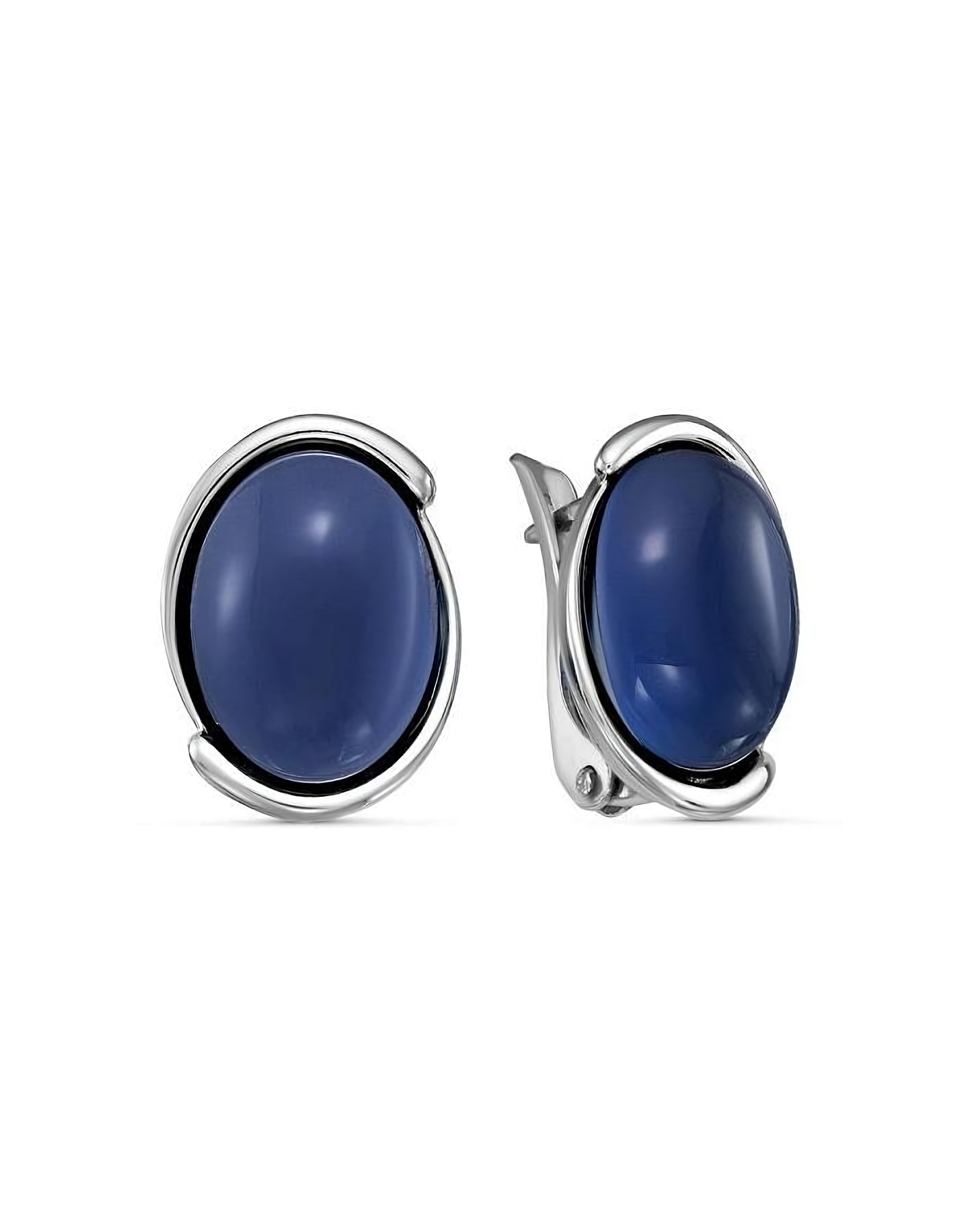 

Серьги из серебра TEO MAORI 833610312Д4, сапфир искусственный, 833610312Д4