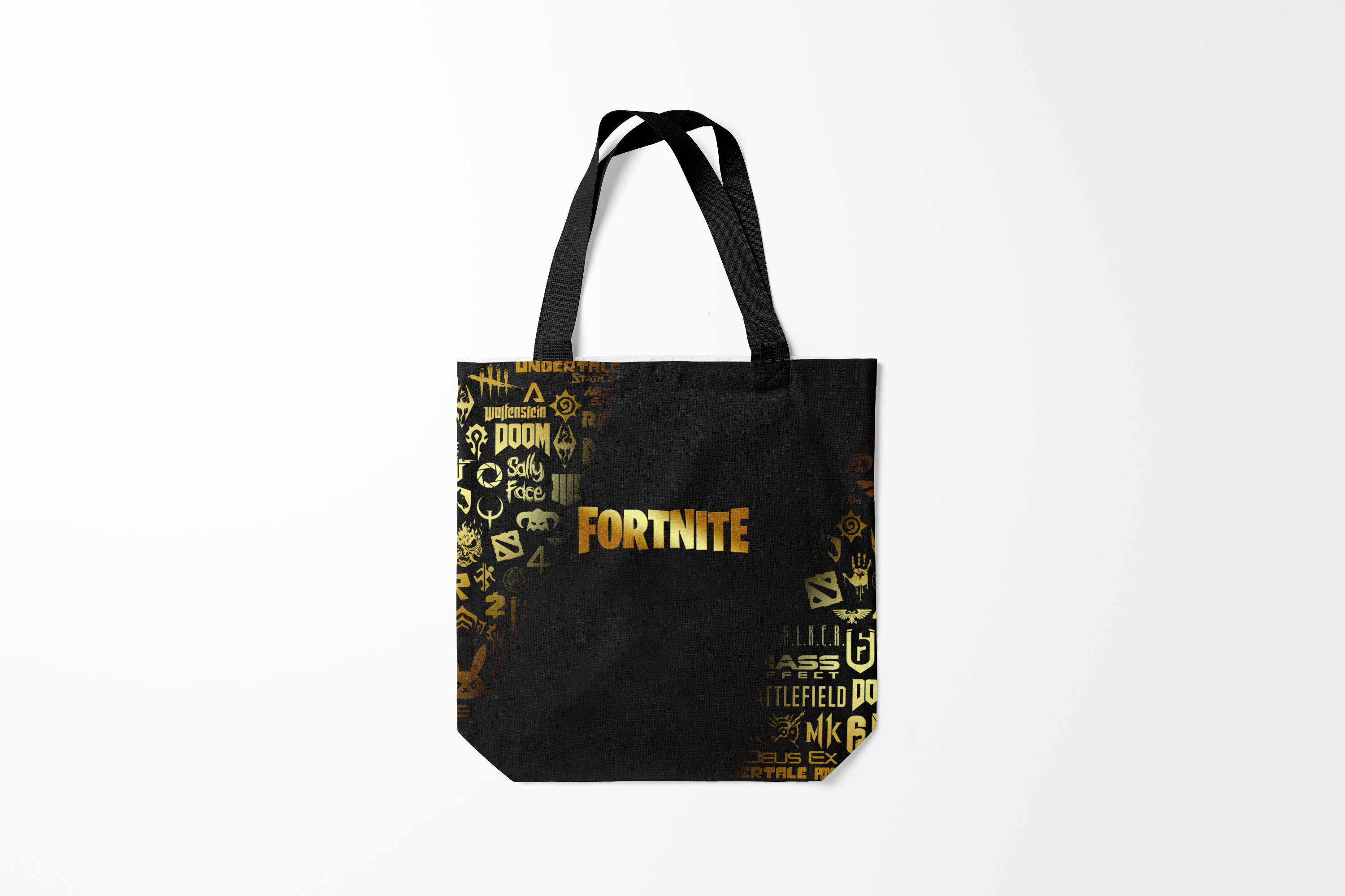 

Сумка шoппер унисекс Burnettie Fortnite ФОРТНАЙТ, черный, Fortnite ФОРТНАЙТ