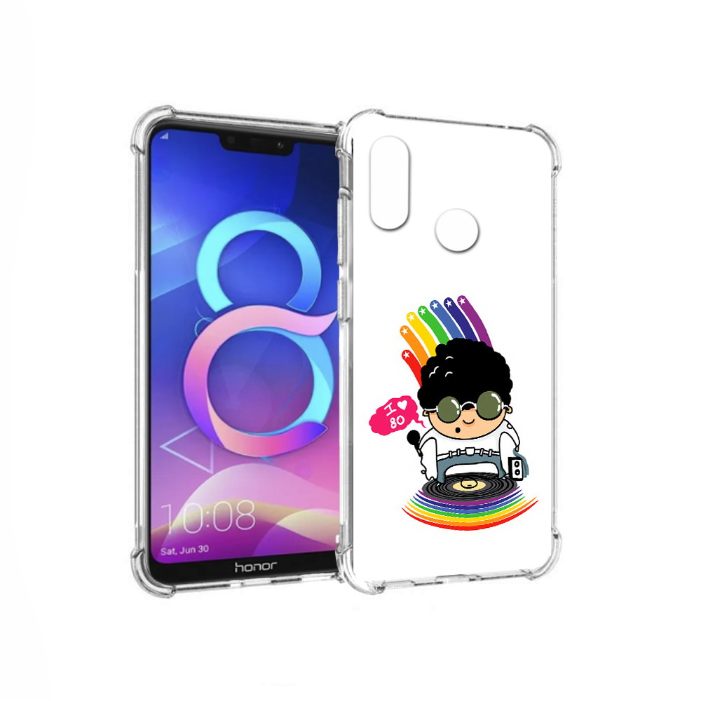 

Чехол MyPads Tocco для Honor 8C Я люблю 80-е (PT121522.29.205), Прозрачный, Tocco