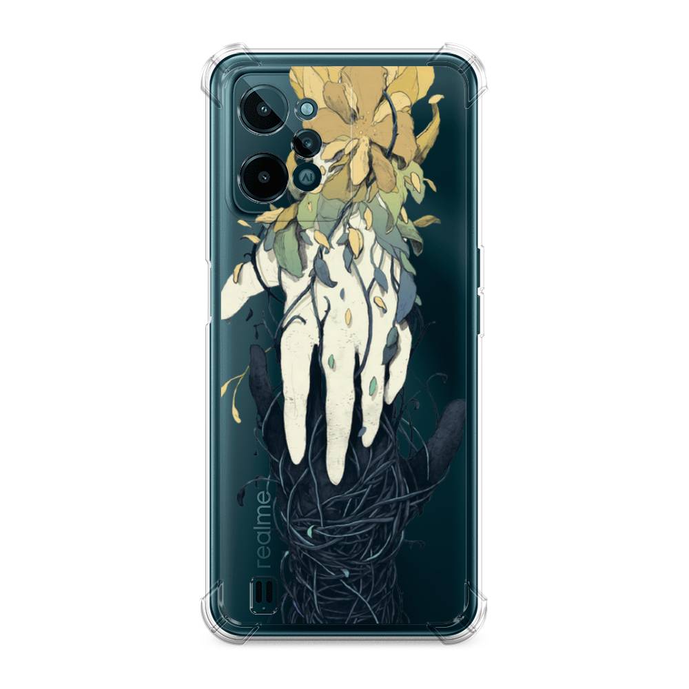 

Чехол Awog на Oppo Realme C15 "Сплетения рук", Зеленый, 259351-1
