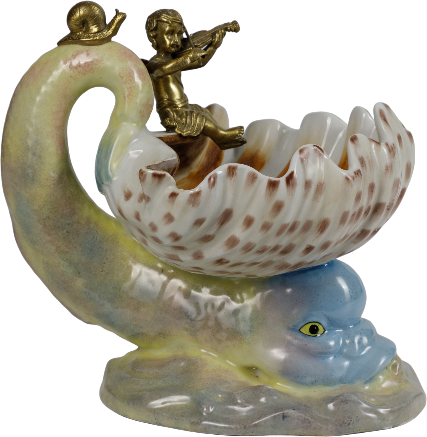 

Конфетница декоративная Морская 22х20х22см Glasar F1235H/HFX1270