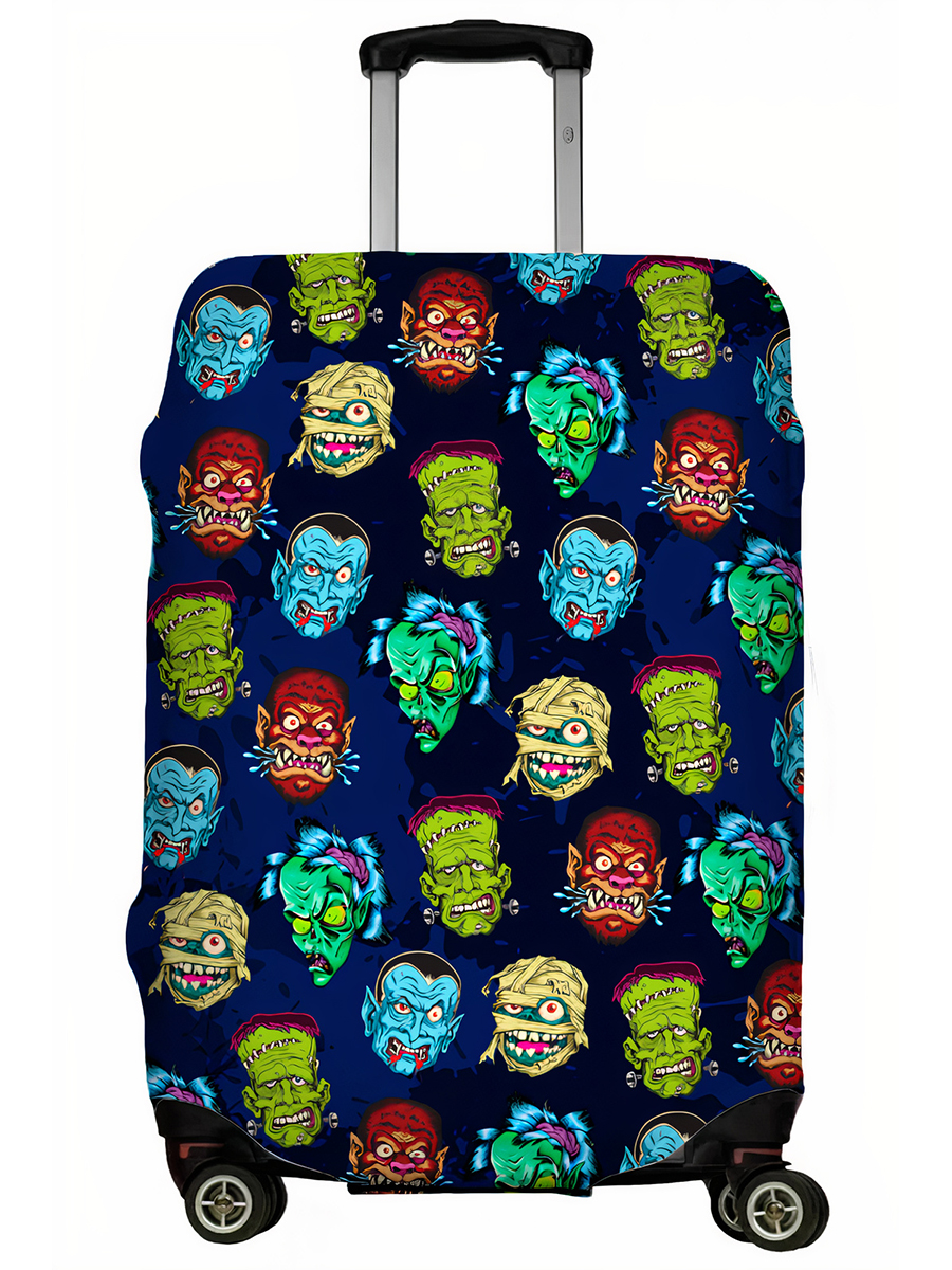 

Чехол для чемодана LeJoy LJ-CASE-408 Monsters qu L, LJ-CASE-408