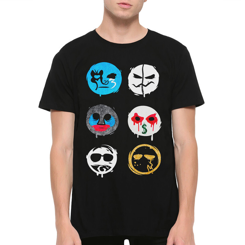 фото Футболка мужская dream shirts hollywood undead 556010222 черная xl