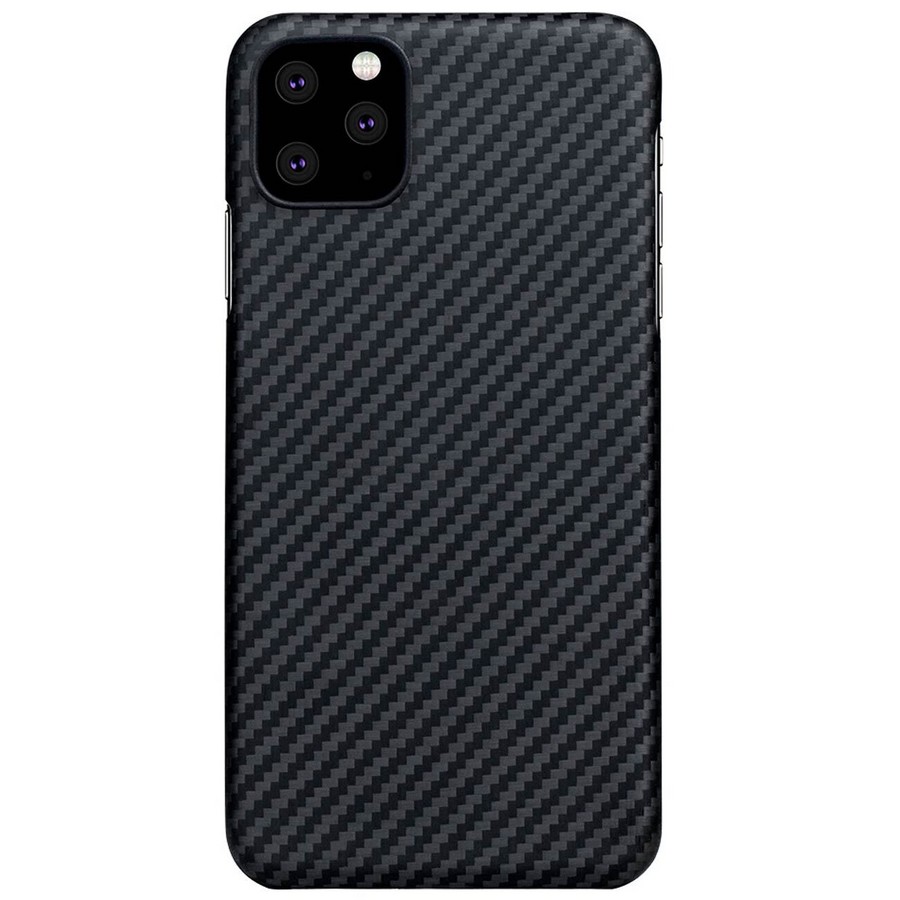 

Накладка силикон для iPhone 11 Carbon Black, Черный, Накладка силикон iPhone 11 прозрачная черная