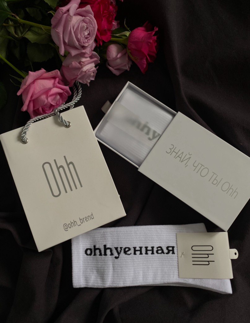 

Подарочный набор носков женских Ohh_brend 001 белых 36-39, Белый, 001