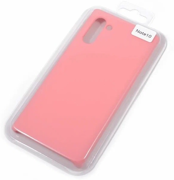 

Накладка силикон Silicone Cover для Galaxy Note 10 /Note 10 5G Pink Sand, Розовый, Накладка силикон Silicone Cover для Galaxy Note 10