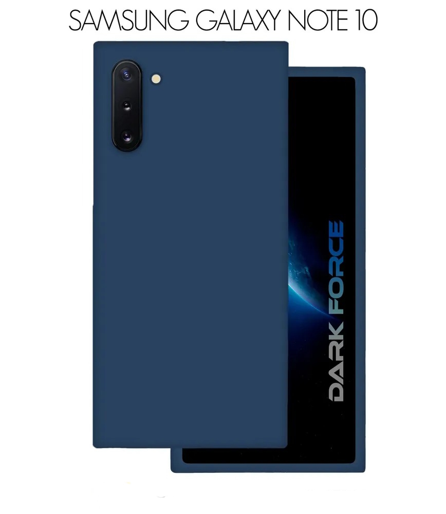 

Накладка силикон Silicone Cover для Galaxy Note 10 /Note 10 5G Dark Blue, Синий, Накладка силикон Silicone Cover для Galaxy Note 10