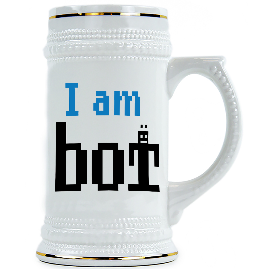 фото Пивная кружка drabs i am bot