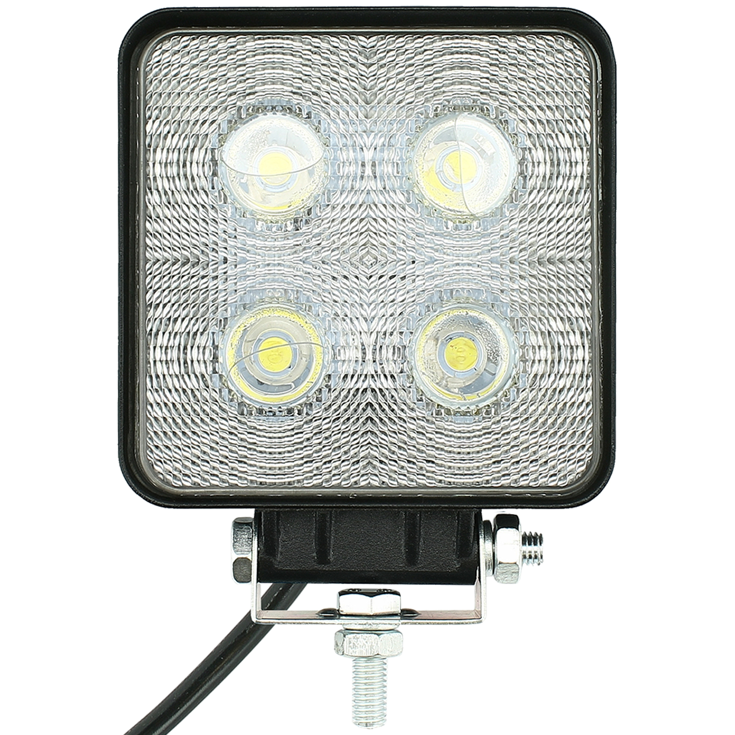 Фара противотуманная AT светодиодная 10-30V, 40W 110х110мм, 4 LED