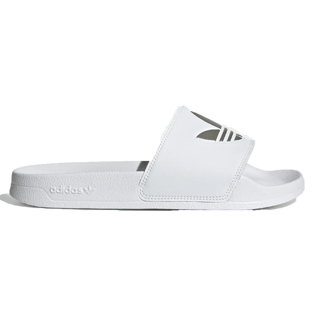 Сланцы унисекс Adidas ADILETTE белые 5 US