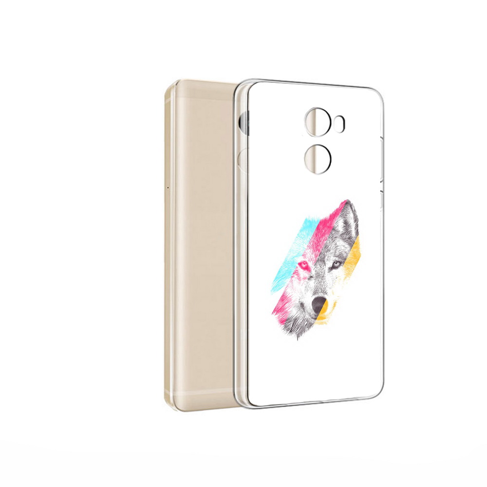 

Чехол MyPads Tocco для Xiaomi Redmi 4 Pro волк градиент (PT47305.303.268), Прозрачный, Tocco